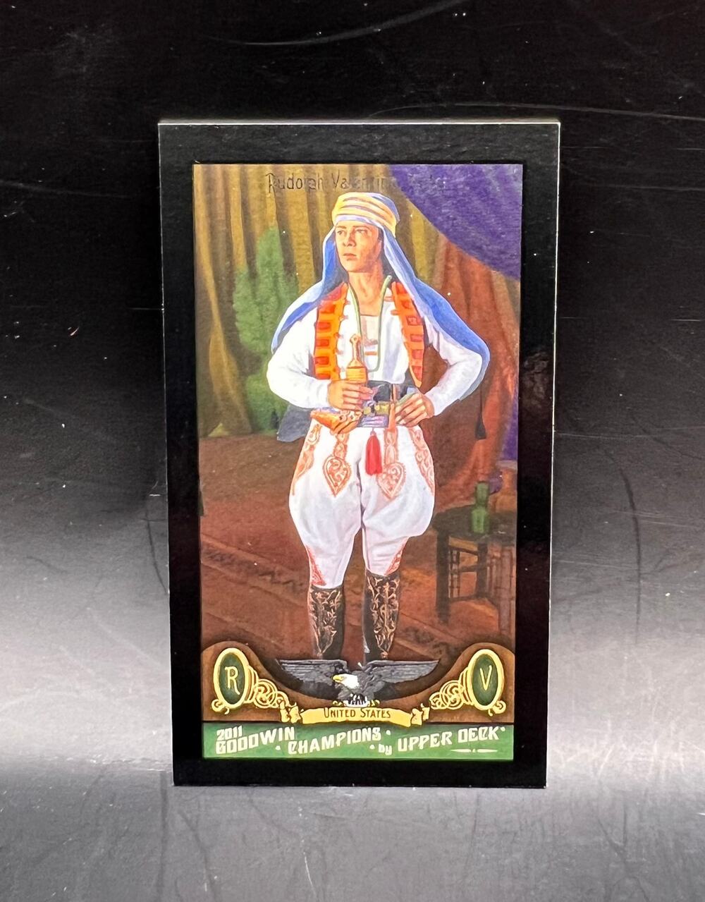 RARE 2011 Upper Deck Goodwin Champions Magician Rudolph Valentino Card 2/9 Sheik